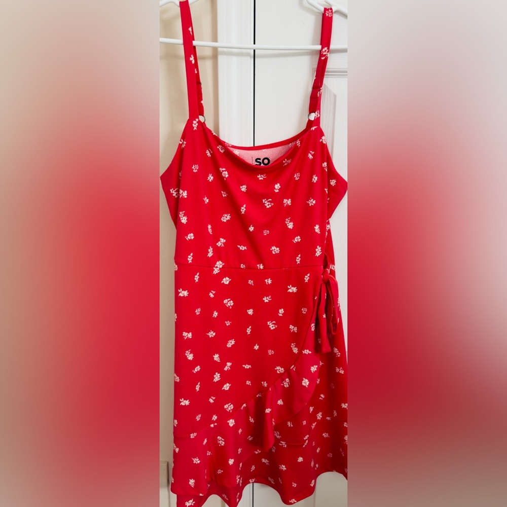 SO Multicolored Knee Length Woman’s Dress Size XL